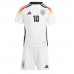 Camiseta Alemania Jamal Musiala #10 Primera Equipación Replica Eurocopa 2024 para niños mangas cortas (+ Pantalones cortos)